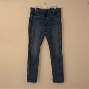 Long High Rise Super Stretch Skinny Jean